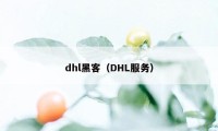 dhl黑客(DHL服务)