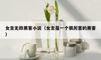 女主无敌黑客小说(女主是一个很厉害的黑客)