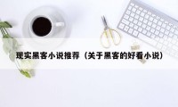 现实黑客小说推荐（关于黑客的好看小说）