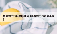 黑客数字代码图标含义（黑客数字代码怎么弄）