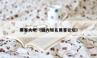 黑客大吧（国内知名黑客论坛）