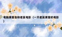 电脑黑客自称老鼠电影（一只老鼠黑客的电影）