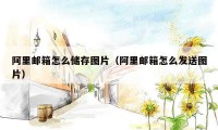 阿里邮箱怎么储存图片（阿里邮箱怎么发送图片）