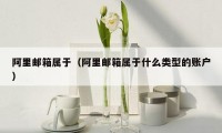 阿里邮箱属于(阿里邮箱属于什么类型的账户)