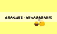 史蒂夫对战黑客(史蒂夫大战史蒂夫视频)