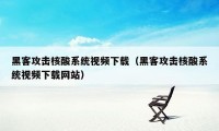 黑客攻击核酸系统视频下载（黑客攻击核酸系统视频下载网站）